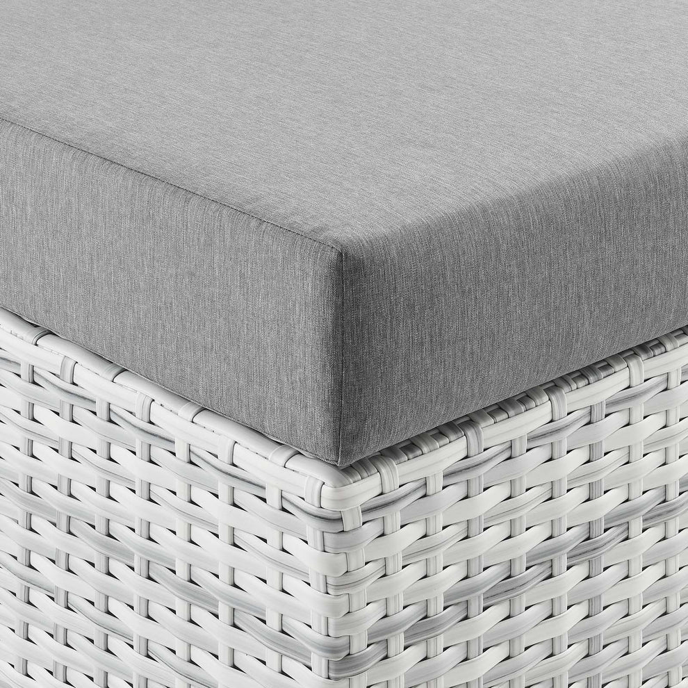 Modway Convene Outdoor Patio Ottoman - EEI-4301 | Outdoor Ottomans | Modishstore - 6