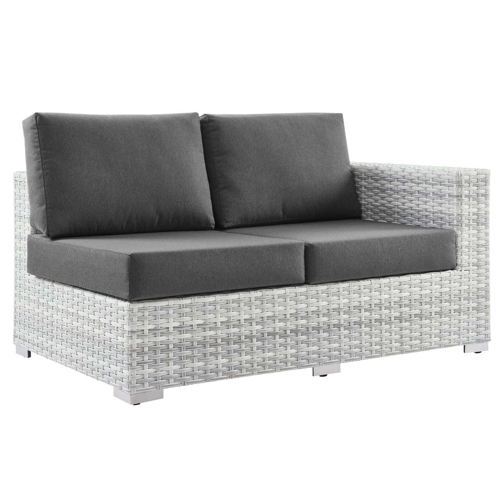 Modway Convene Outdoor Patio Right-Arm Loveseat - EEI-4302 | Outdoor Sofas, Loveseats & Sectionals | Modishstore - 2