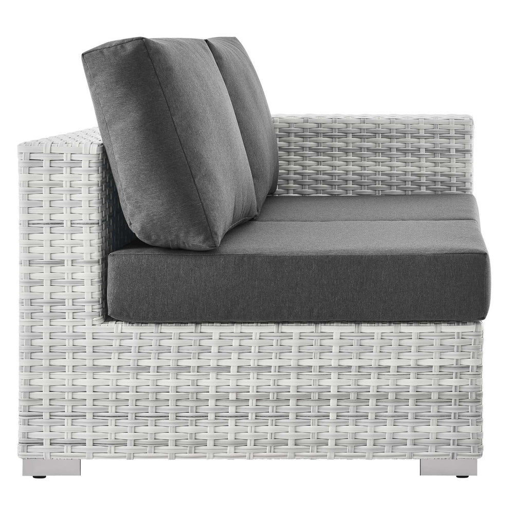 Modway Convene Outdoor Patio Right-Arm Loveseat - EEI-4302 | Outdoor Sofas, Loveseats & Sectionals | Modishstore - 3