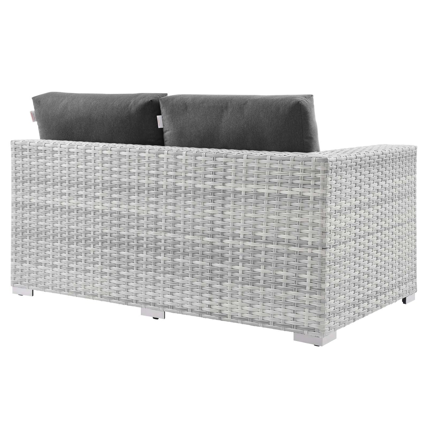 Modway Convene Outdoor Patio Right-Arm Loveseat | Outdoor Sofas, Loveseats & Sectionals | Modishstore-4