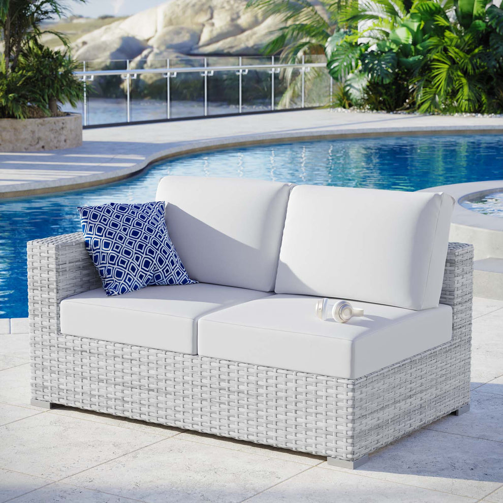 Modway Convene Outdoor Patio Left-Arm Loveseat - EEI-4303 | Outdoor Sofas, Loveseats & Sectionals | Modishstore - 13