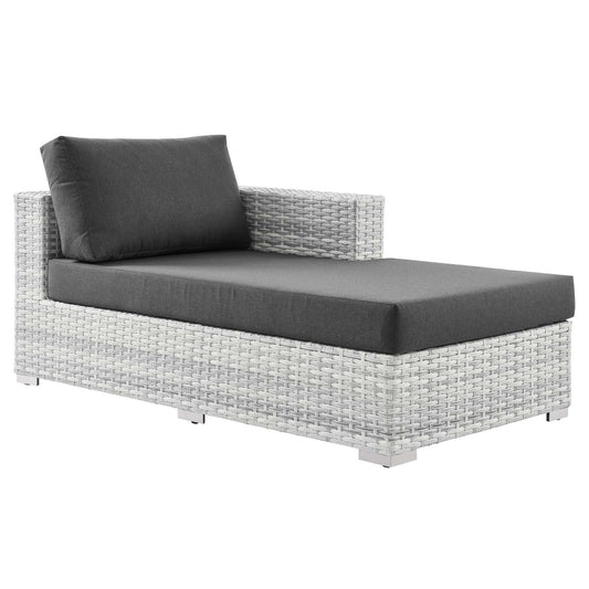 Modway Convene Outdoor Patio Right Chaise - EEI-4304 | Outdoor Sofas, Loveseats & Sectionals | Modishstore - 1