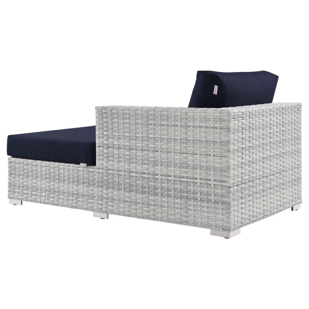 Modway Convene Outdoor Patio Right Chaise - EEI-4304 | Outdoor Sofas, Loveseats & Sectionals | Modishstore - 12