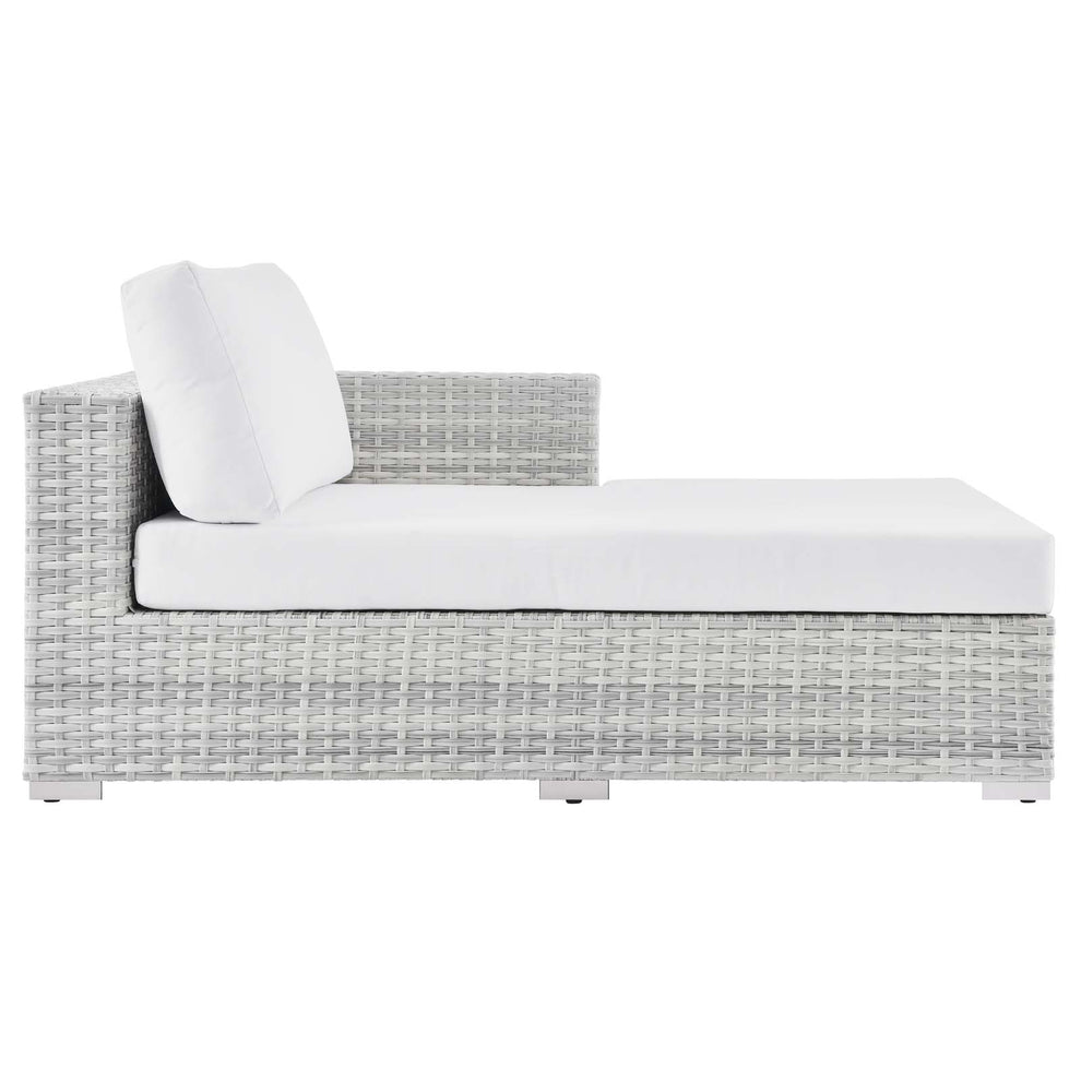 Modway Convene Outdoor Patio Right Chaise - EEI-4304 | Outdoor Sofas, Loveseats & Sectionals | Modishstore - 14