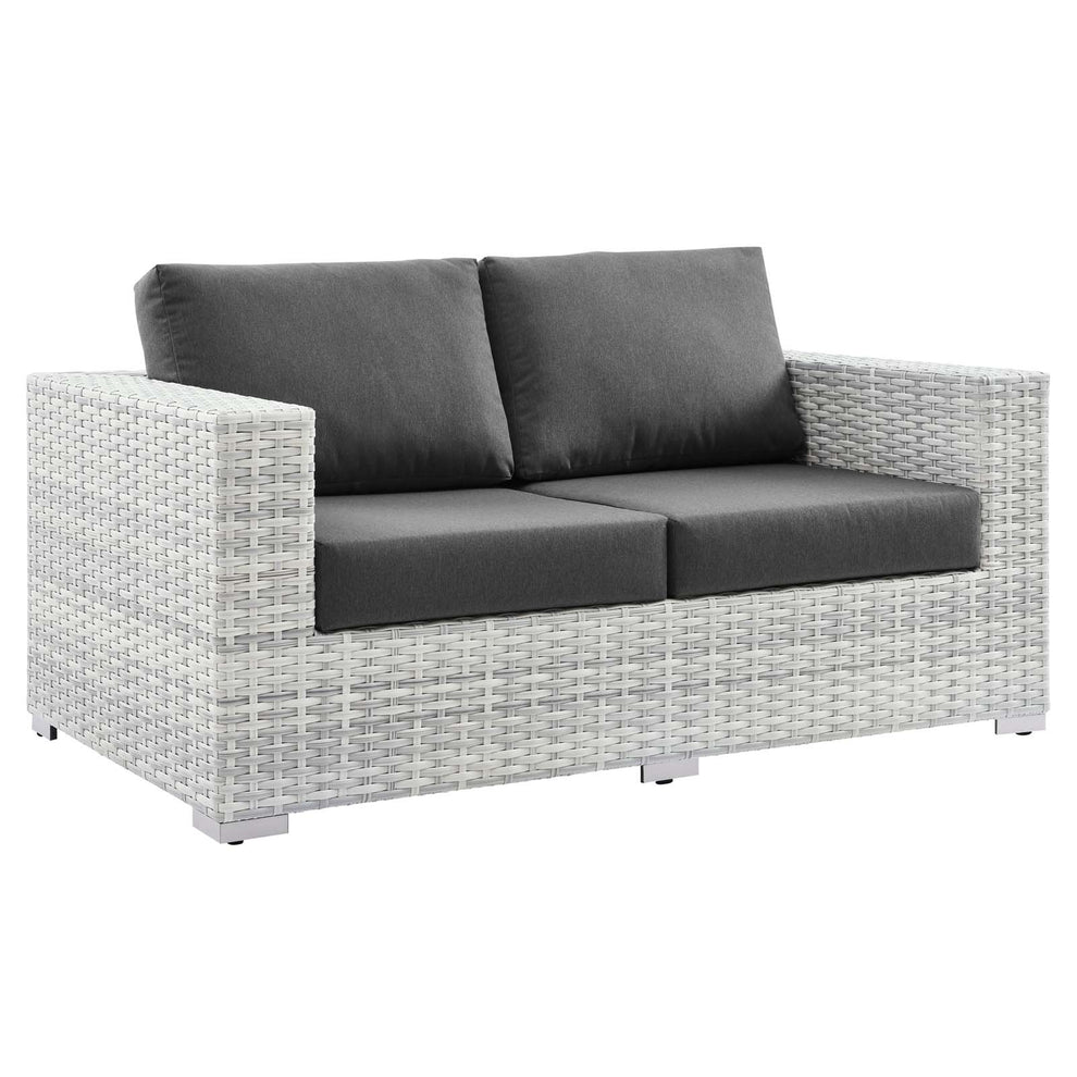 Modway Convene Outdoor Patio Loveseat - EEI-4306 | Outdoor Sofas, Loveseats & Sectionals | Modishstore - 2