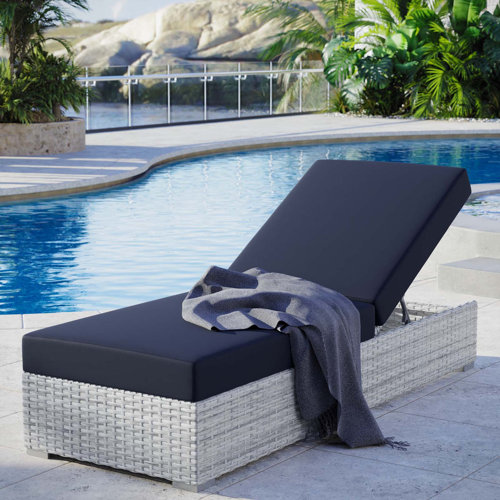 Modway Convene Outdoor Patio Chaise - EEI-4307 | Outdoor Chaise Lounges | Modishstore - 12