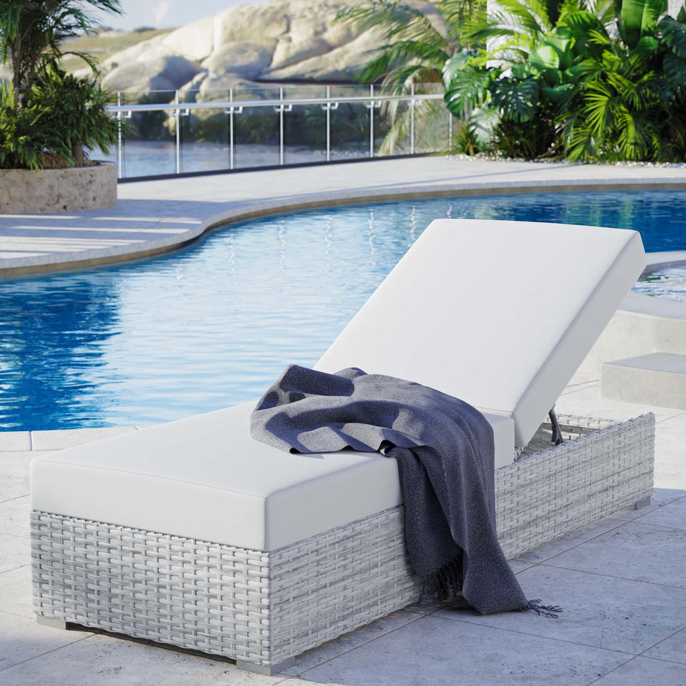 Modway Convene Outdoor Patio Chaise - EEI-4307 | Outdoor Chaise Lounges | Modishstore - 16
