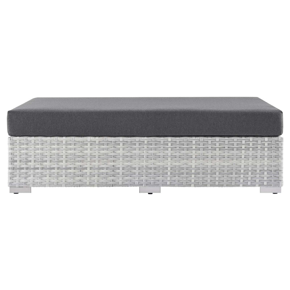 Modway Convene Outdoor Patio Rectangular Ottoman - EEI-4308 | Outdoor Ottomans | Modishstore - 3
