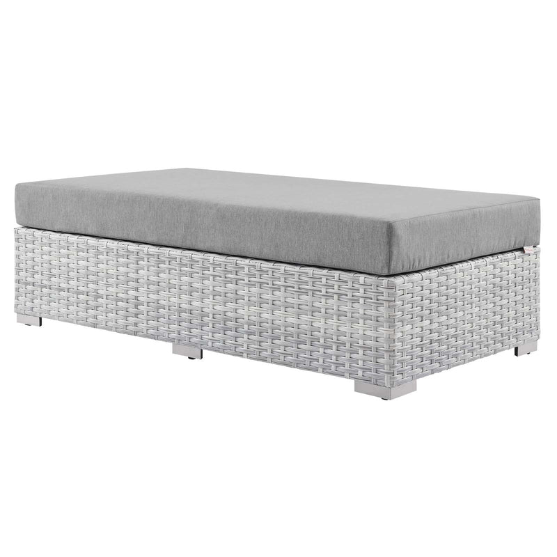 Modway Convene Outdoor Patio Rectangular Ottoman - EEI-4308 | Outdoor Ottomans | Modishstore - 4