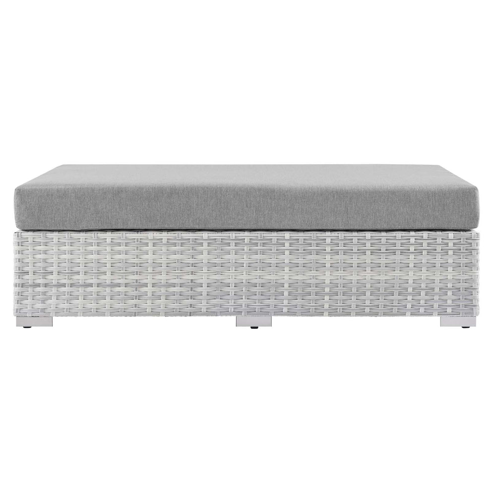 Modway Convene Outdoor Patio Rectangular Ottoman - EEI-4308 | Outdoor Ottomans | Modishstore - 6