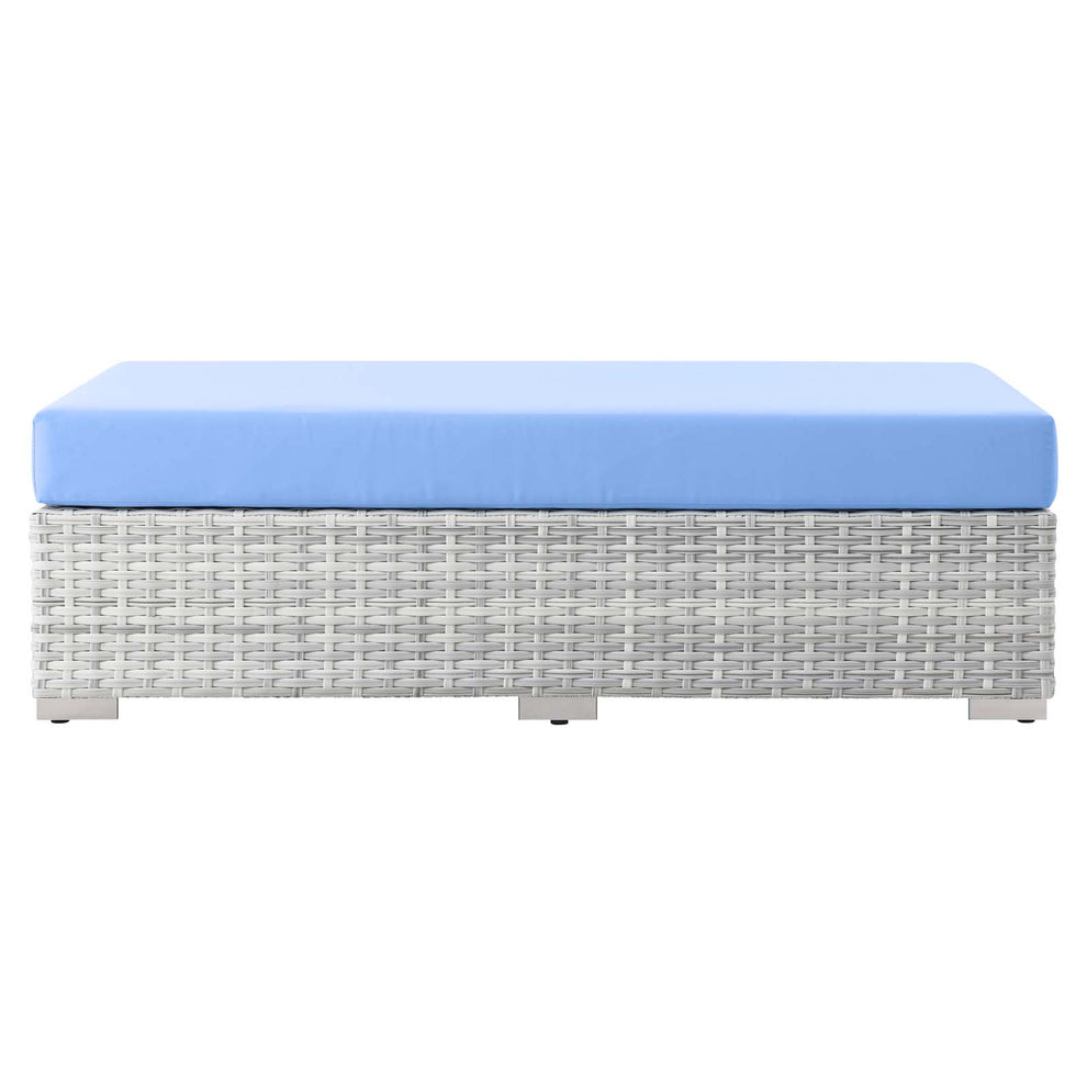 Modway Convene Outdoor Patio Rectangular Ottoman - EEI-4308 | Outdoor Ottomans | Modishstore - 9