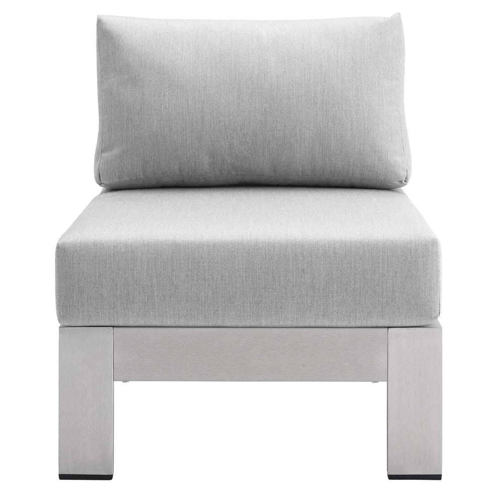 Modway Shore Sunbrella® Fabric Outdoor Patio Aluminum 3 Piece Set - EEI-4312 | Outdoor Sofas, Loveseats & Sectionals | Modishstore - 6