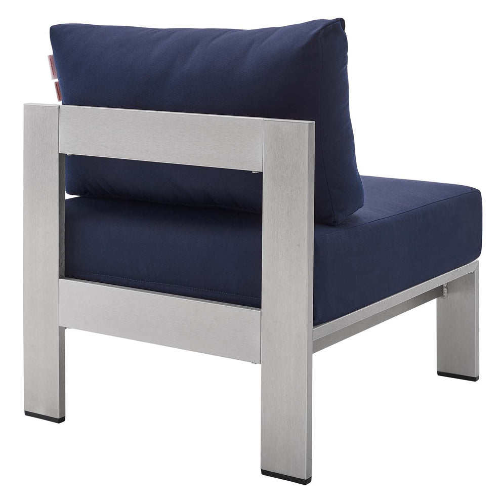 Modway Shore Sunbrella® Fabric Outdoor Patio Aluminum 3 Piece Set - EEI-4312 | Outdoor Sofas, Loveseats & Sectionals | Modishstore - 12