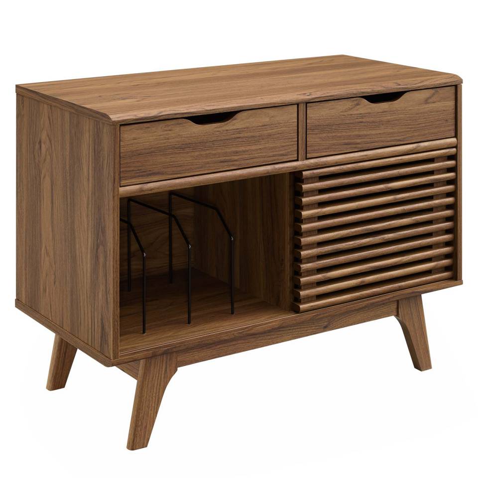 Modway Render Vinyl Record Display Stand - EEI-4323 | Cabinets | Modishstore - 6