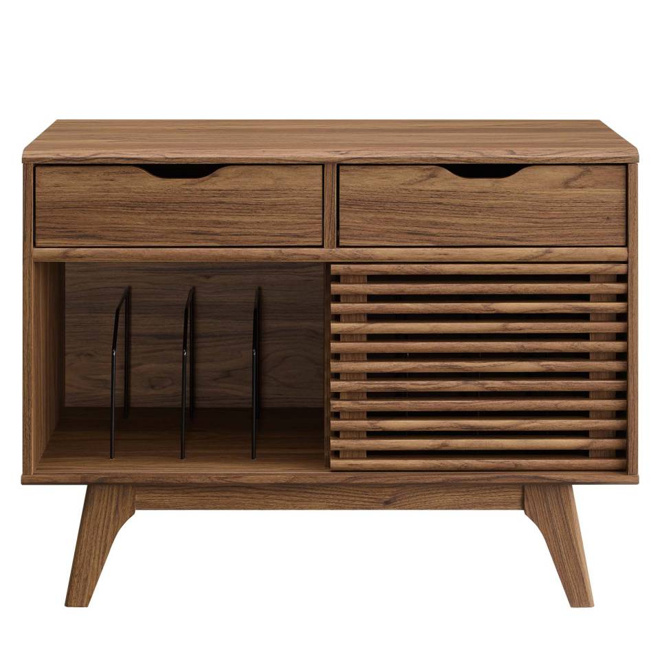 Modway Render Vinyl Record Display Stand - EEI-4323 | Cabinets | Modishstore - 3