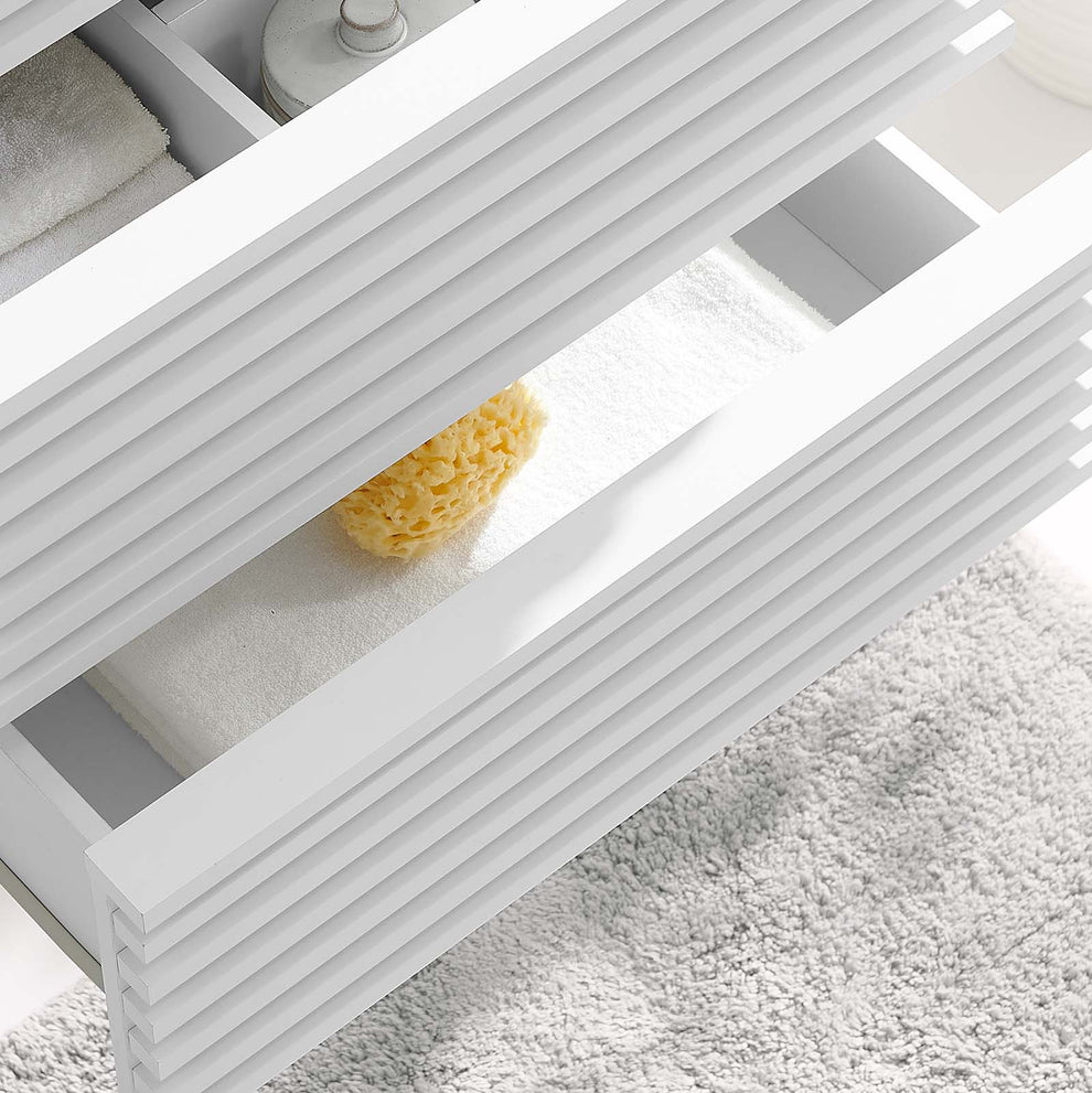 Render 24" Wall-Mount Bathroom Vanity Cabinet By Modway - EEI-4338 | Bathroom Accessories | Modishstore - 38