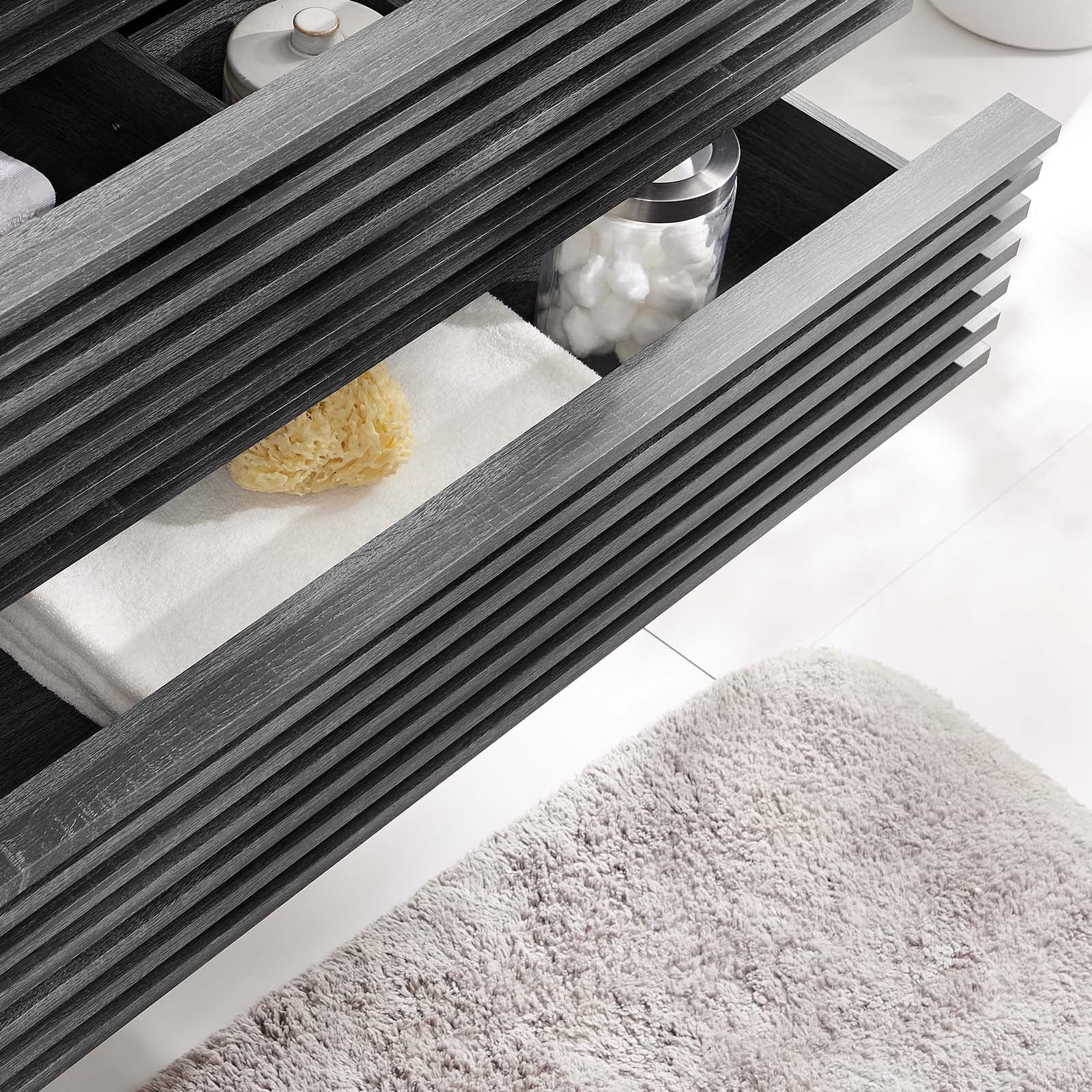 Render 36" Wall-Mount Bathroom Vanity Cabinet By Modway - EEI-4339 | Bathroom Accessories | Modishstore - 7