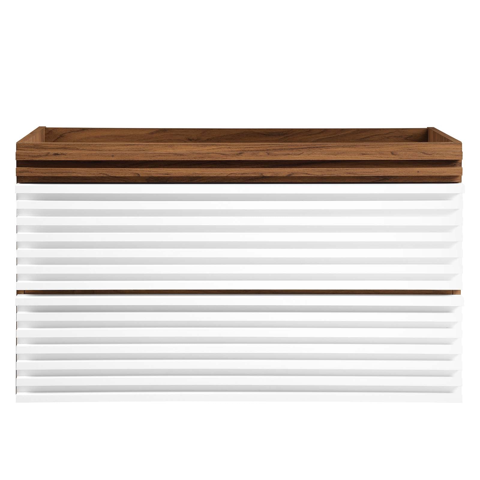 Render 36" Wall-Mount Bathroom Vanity Cabinet By Modway - EEI-4339 | Bathroom Accessories | Modishstore - 46