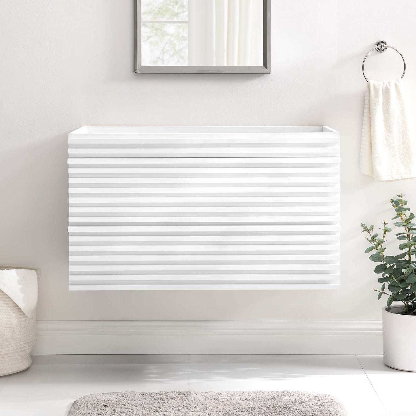 Render 36" Wall-Mount Bathroom Vanity Cabinet By Modway - EEI-4339 | Bathroom Accessories | Modishstore - 33