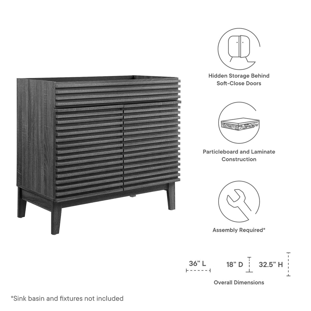 Render 36" Bathroom Vanity Cabinet By Modway - EEI-4340 | Bathroom Accessories | Modishstore - 8