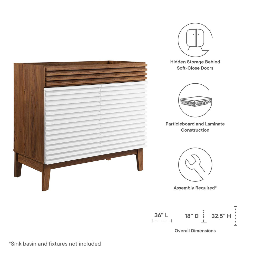 Render 36" Bathroom Vanity Cabinet By Modway - EEI-4340 | Bathroom Accessories | Modishstore - 46