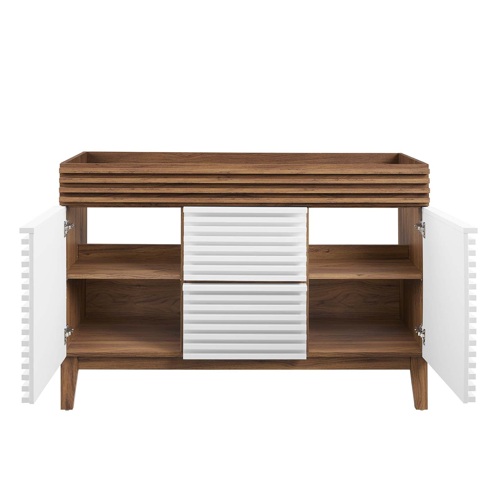 Render 48" Double Bathroom Vanity Cabinet By Modway - EEI-4342 | Bathroom Accessories | Modishstore - 46