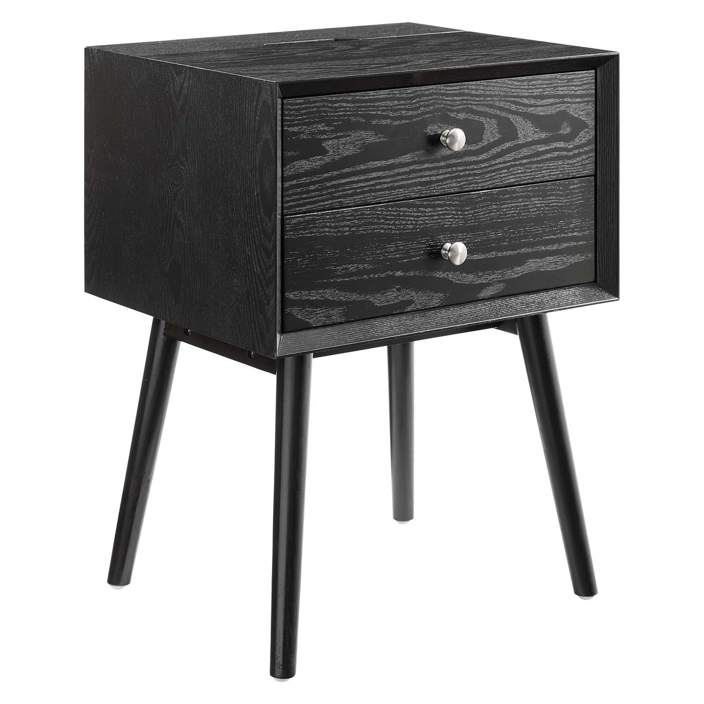 Modway Ember Wood Nightstand With USB Ports | Nightstands | Modishstore-2