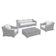 Modway Conway Sunbrella® Outdoor Patio Wicker Rattan 4-Piece Furniture Set | Outdoor Sofas, Loveseats & Sectionals | Modishstore-13