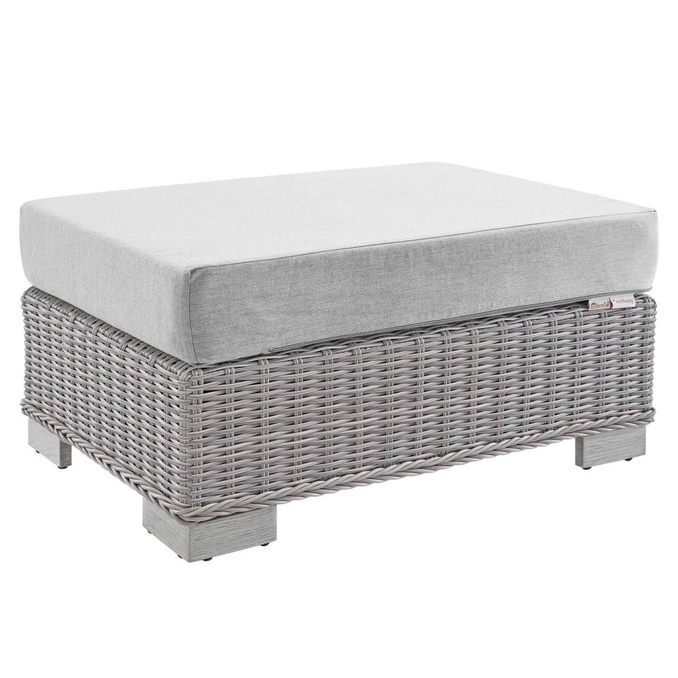 Modway Conway Sunbrella® Outdoor Patio Wicker Rattan 5-Piece Furniture Set - EEI-4361 | Outdoor Sofas, Loveseats & Sectionals | Modishstore - 6