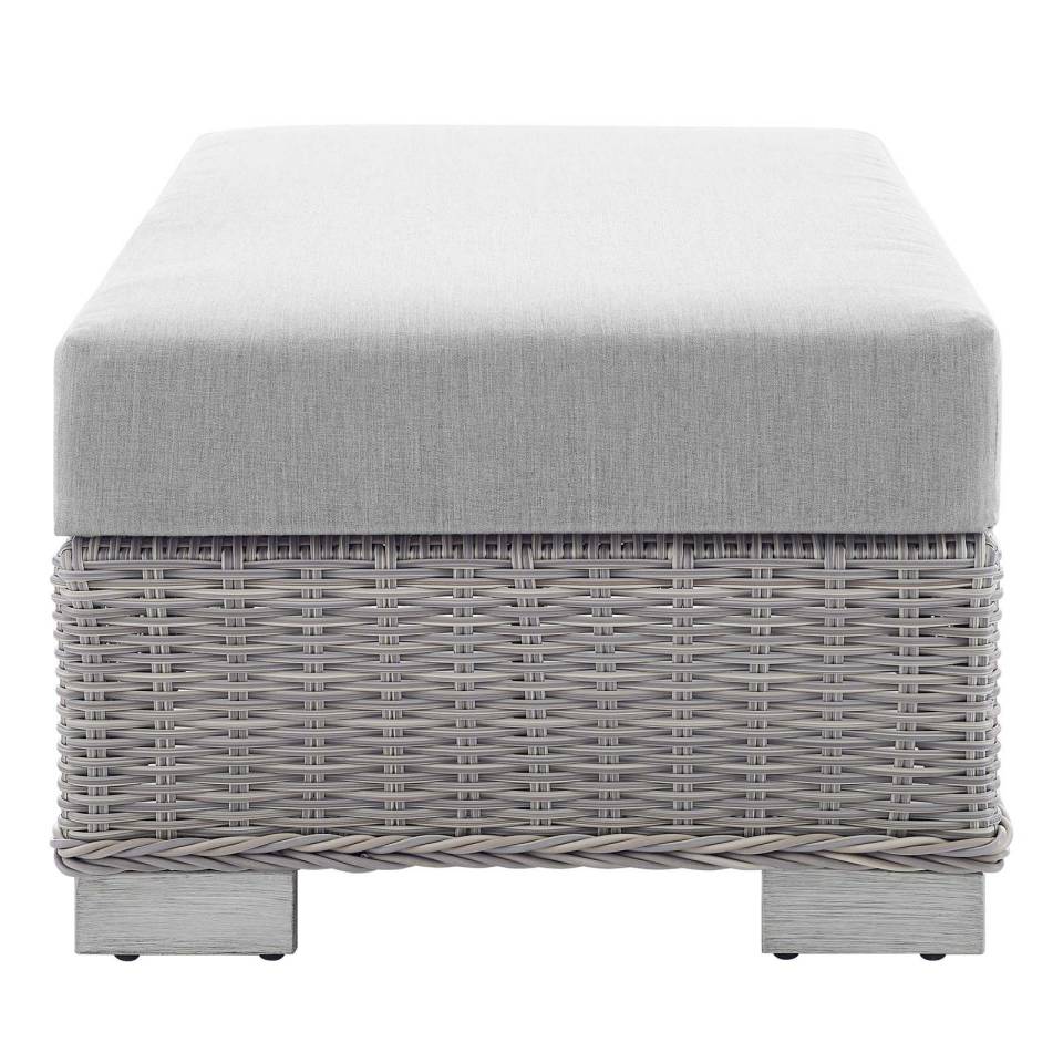 Modway Conway Sunbrella® Outdoor Patio Wicker Rattan 5-Piece Furniture Set - EEI-4361 | Outdoor Sofas, Loveseats & Sectionals | Modishstore - 7
