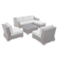 Modway Conway Sunbrella® Outdoor Patio Wicker Rattan 5-Piece Furniture Set | Outdoor Patio Daybed | Modishstore-15
