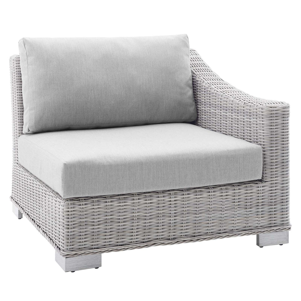 Modway Conway Sunbrella® Outdoor Patio Wicker Rattan 6-Piece Furniture Set - EEI-4363 | Outdoor Sofas, Loveseats & Sectionals | Modishstore - 7