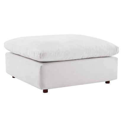 Modway Commix Down Filled Overstuffed Performance Velvet Ottoman - EEI-4365 | Ottomans | Modishstore - 13
