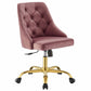 Modway Distinct Tufted Swivel Performance Velvet Office Chair - EEI-4368 | Office Chairs | Modishstore - 2