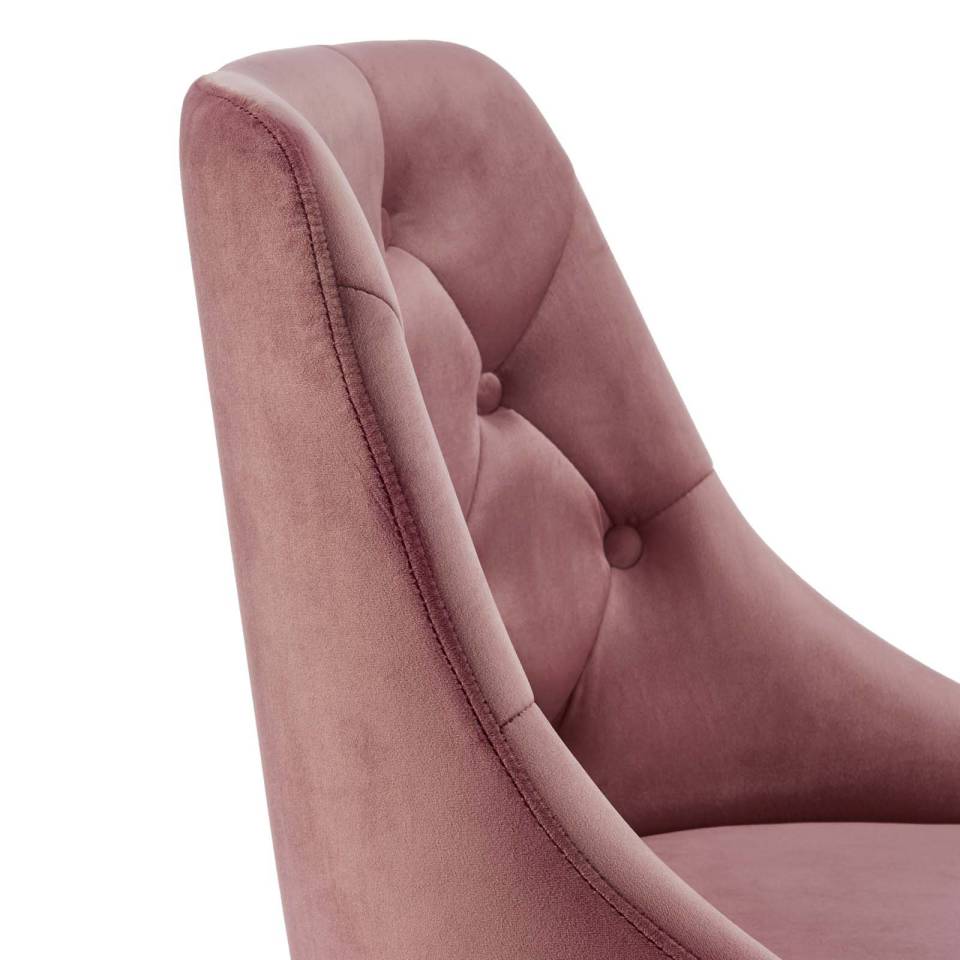 Modway Distinct Tufted Swivel Performance Velvet Office Chair - EEI-4368 | Office Chairs | Modishstore - 6