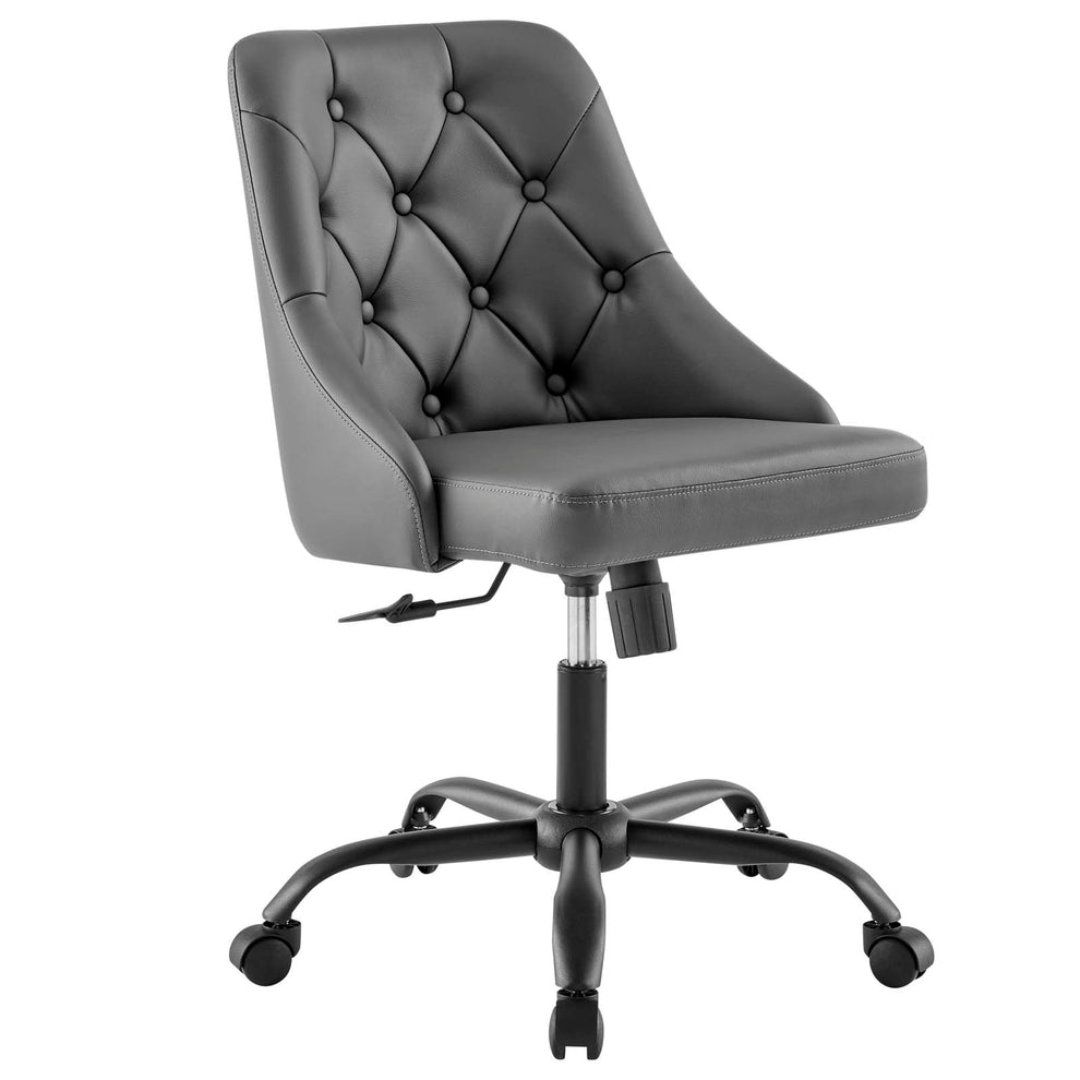 Modway Distinct Tufted Swivel Vegan Leather Office Chair - EEI-4370 | Office Chairs | Modishstore - 2