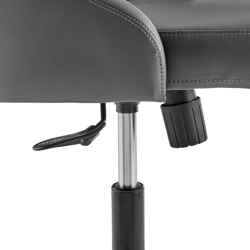Modway Distinct Tufted Swivel Vegan Leather Office Chair - EEI-4370 | Office Chairs | Modishstore - 7