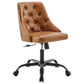 Modway Distinct Tufted Swivel Vegan Leather Office Chair | Office Chairs | Modishstore-9