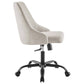 Modway Designate Swivel Upholstered Office Chair | Office Chairs | Modishstore-4