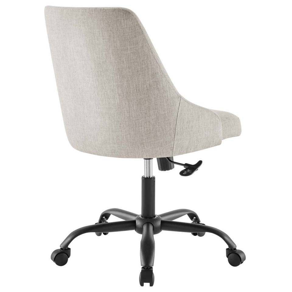 Modway Designate Swivel Upholstered Office Chair | Office Chairs | Modishstore-5