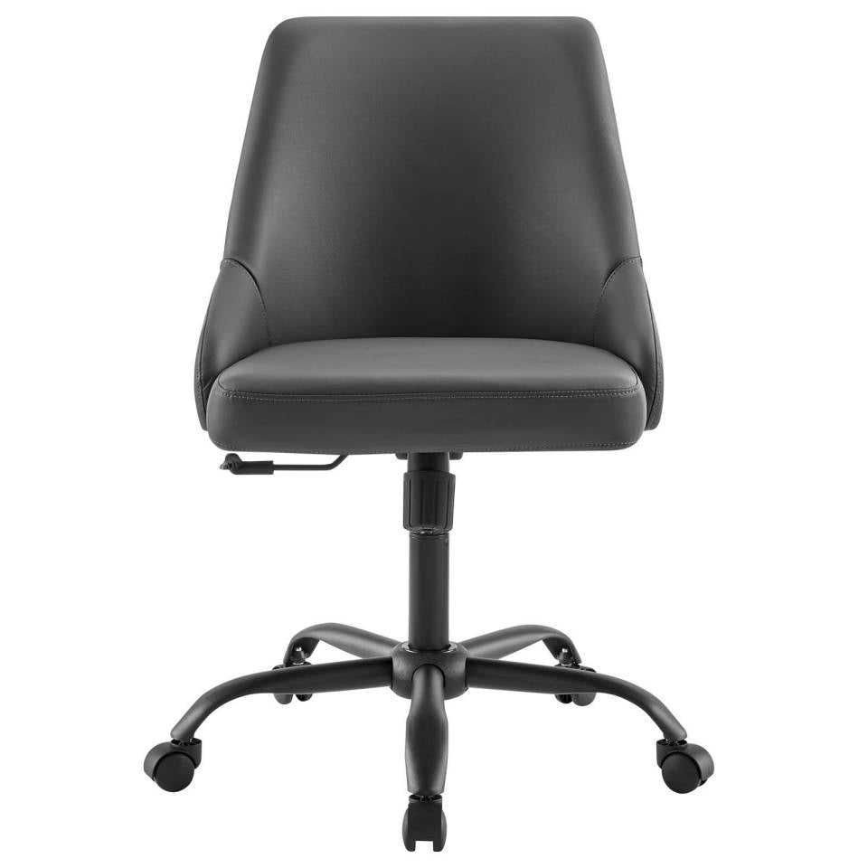 Modway Designate Swivel Vegan Leather Office Chair - EEI-4372 | Office Chairs | Modishstore - 6