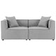 Modway Saybrook Outdoor Patio Upholstered 2-Piece Sectional Sofa Loveseat | Outdoor Sofas, Loveseats & Sectionals | Modishstore-3
