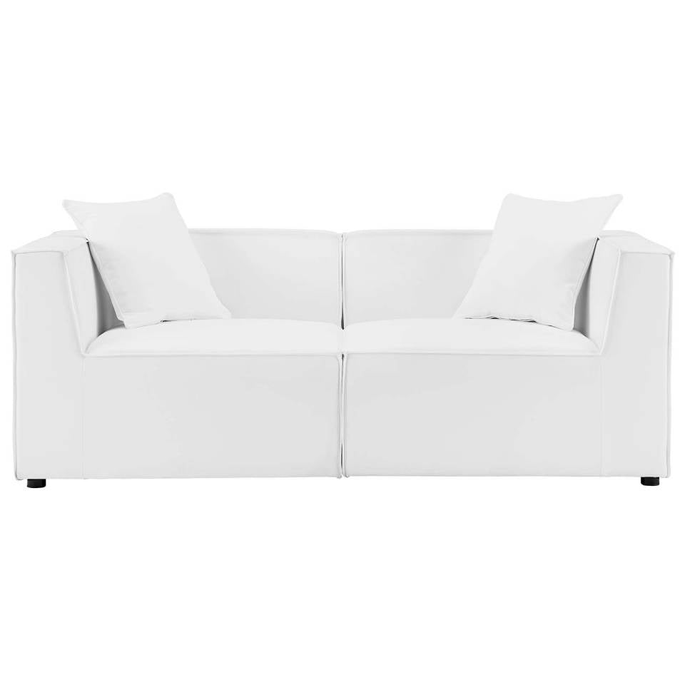 Modway Saybrook Outdoor Patio Upholstered 2-Piece Sectional Sofa Loveseat - EEI-4377 | Outdoor Sofas, Loveseats & Sectionals | Modishstore - 10