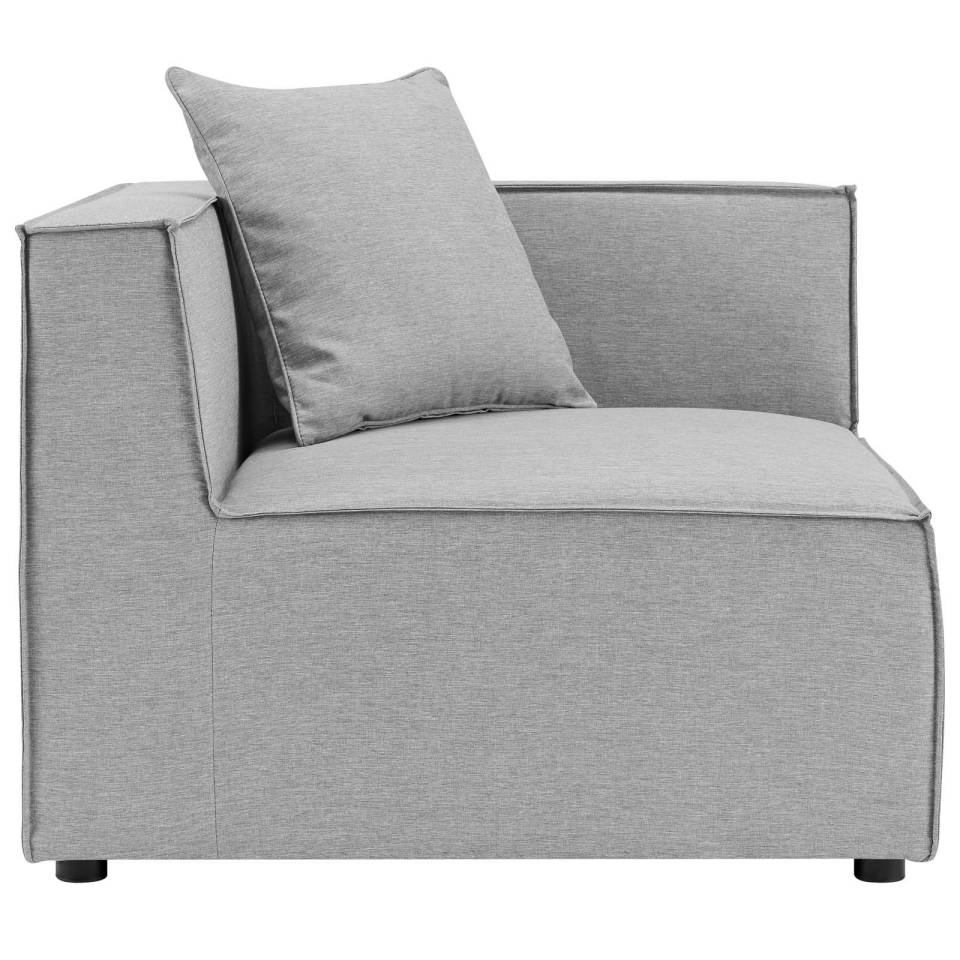 Modway Saybrook Outdoor Patio Upholstered 3-Piece Sectional Sofa - EEI-4379 | Outdoor Sofas, Loveseats & Sectionals | Modishstore - 12