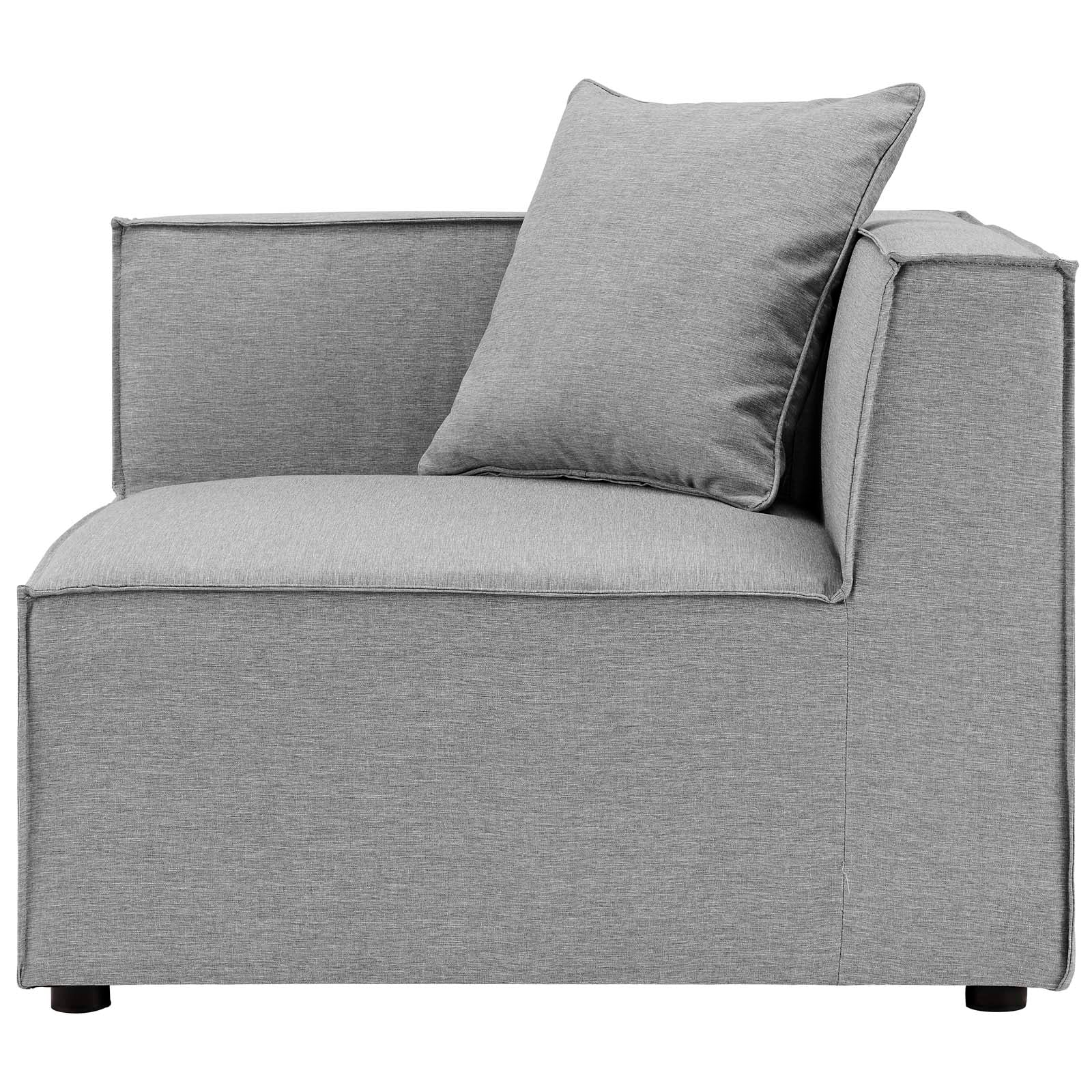 Modway Saybrook Outdoor Patio Upholstered 4-Piece Sectional Sofa - EEI-4380 | Outdoor Sofas, Loveseats & Sectionals | Modishstore - 4