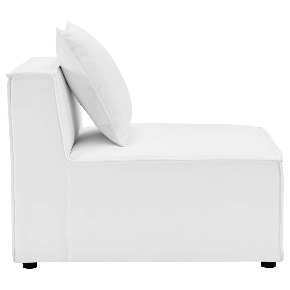 Modway Saybrook Outdoor Patio Upholstered 4-Piece Sectional Sofa - EEI-4380 | Outdoor Sofas, Loveseats & Sectionals | Modishstore - 22