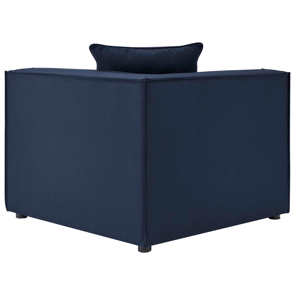 Modway Saybrook Outdoor Patio Upholstered 4-Piece Sectional Sofa - EEI-4381 | Outdoor Sofas, Loveseats & Sectionals | Modishstore - 12