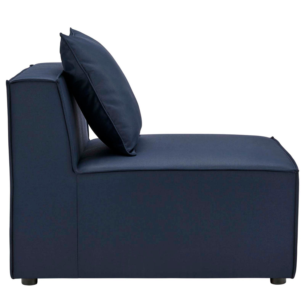 Modway Saybrook Outdoor Patio Upholstered 4-Piece Sectional Sofa - EEI-4381 | Outdoor Sofas, Loveseats & Sectionals | Modishstore - 15