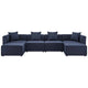 Modway Saybrook Outdoor Patio Upholstered 6-Piece Sectional Sofa | Outdoor Sofas, Loveseats & Sectionals | Modishstore-10