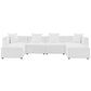Modway Saybrook Outdoor Patio Upholstered 6-Piece Sectional Sofa | Outdoor Sofas, Loveseats & Sectionals | Modishstore-12